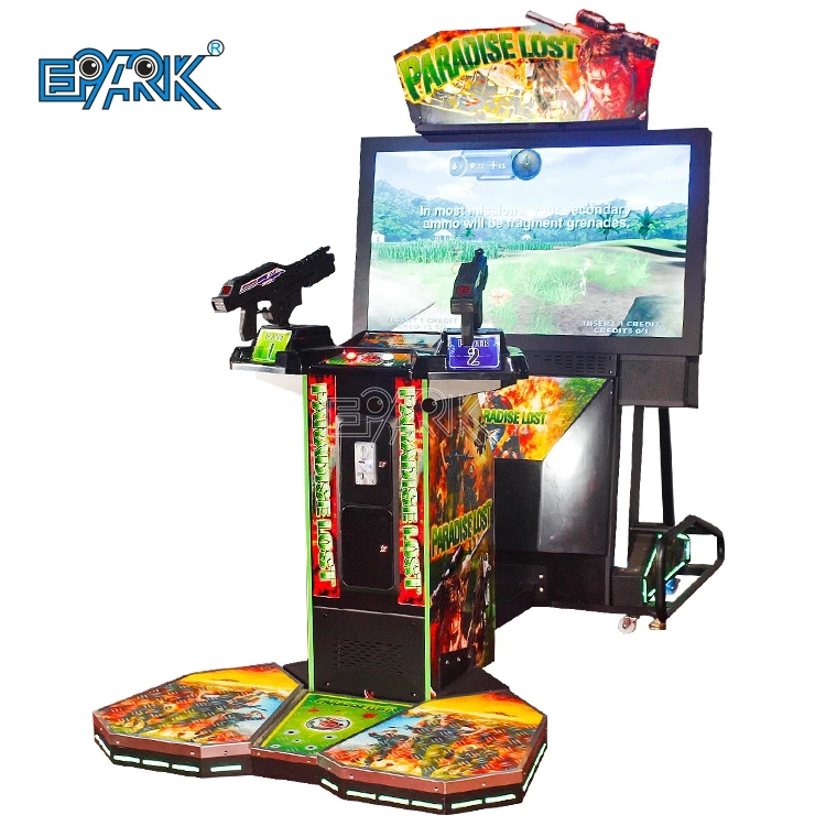 Wholesale Video Game Consoles 3D Vibrate Arcade Shooting Games Amusement Game Machine