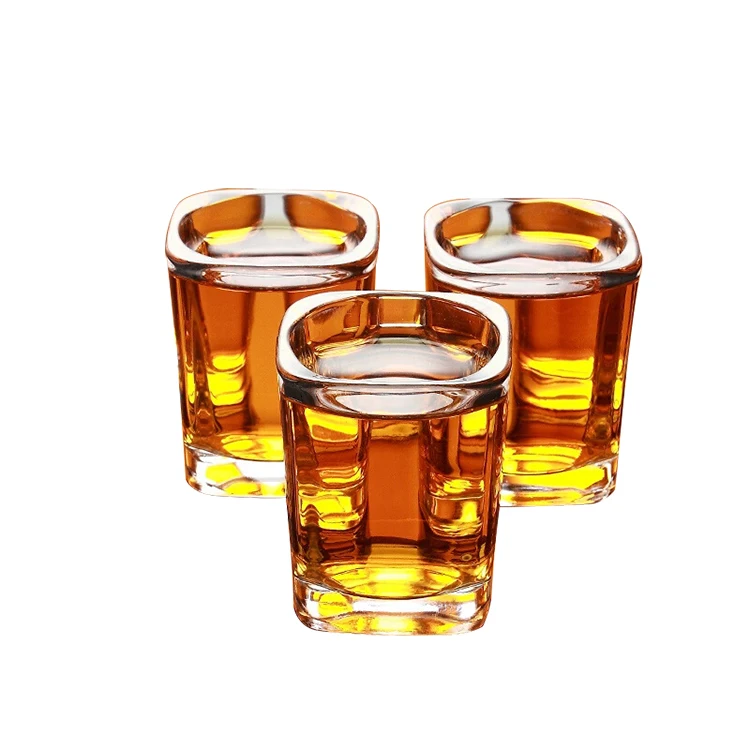 Wholesale Custom Logo 50ml 2oz Wine Whiskey Cup Cool Cocktail Espresso Shot Glass Blank