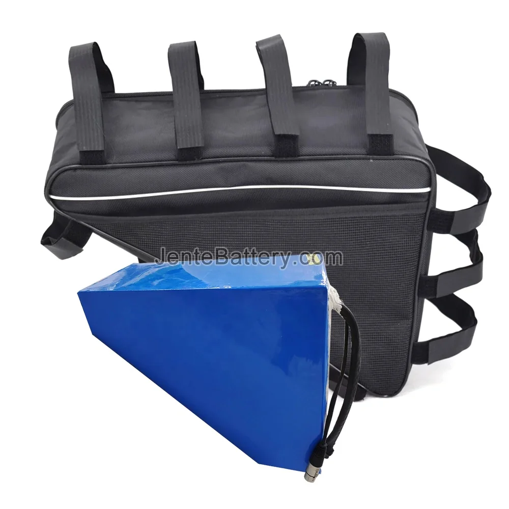 High power double layer triangular battery 48V 52V 60V 72V 40AH 50AH 60AH lithium battery pack for 3KW-10KW motor