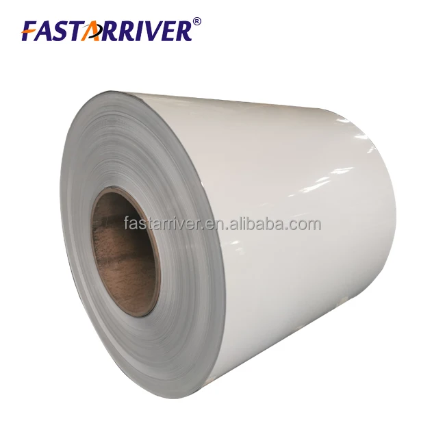 Ready to Ship 1060 3003 RAL 9010 Pure White Color Coated Aluminum Coil