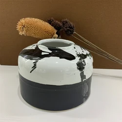 Modern minimalist handmade art Zen vase ceramic ornaments living room TV cabinet ceramic vase