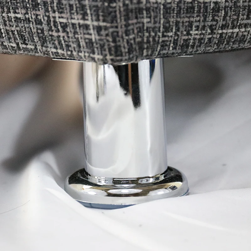 Wejoy Wine glass cup chrome plate iron cabinet accessory metal sofa chrome legs hardware for furniture