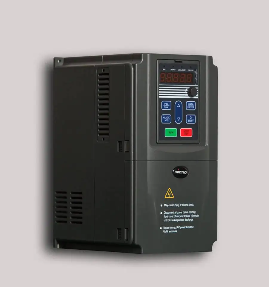 MICNO variable speed drive frequency inverter 7.5hp 5.5kw for CNC machine