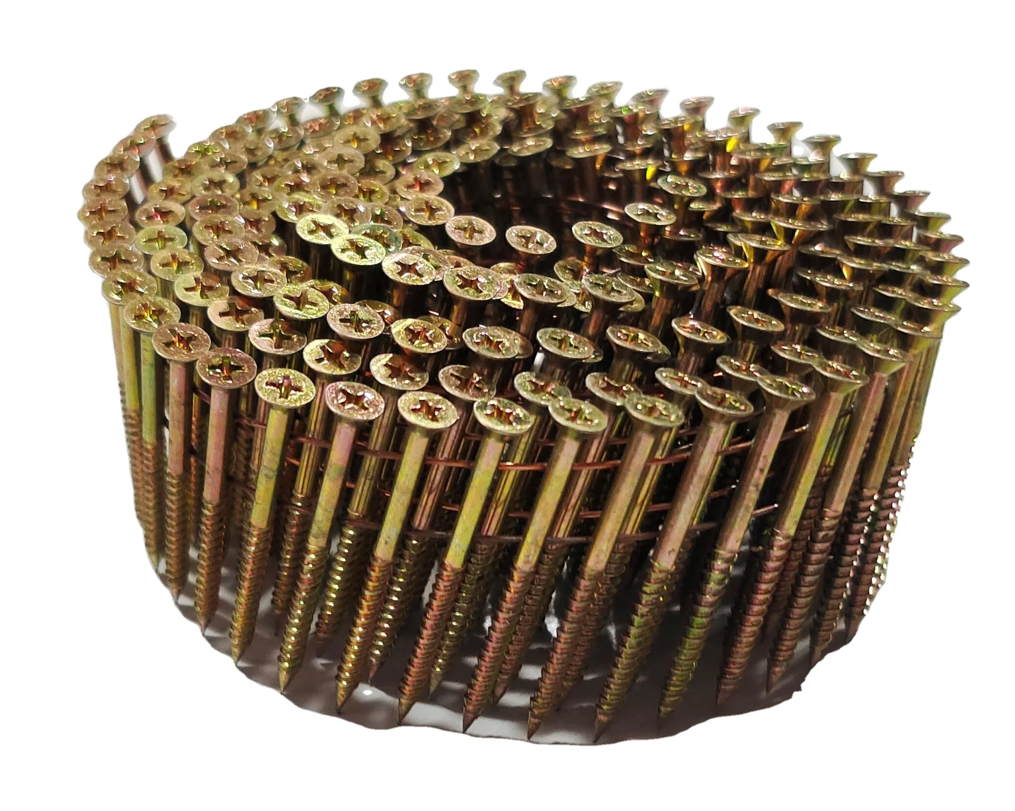 
15 degree wire weld wooden pallet coil nail / High Quality Wire Coil Nails for Fence Building 
