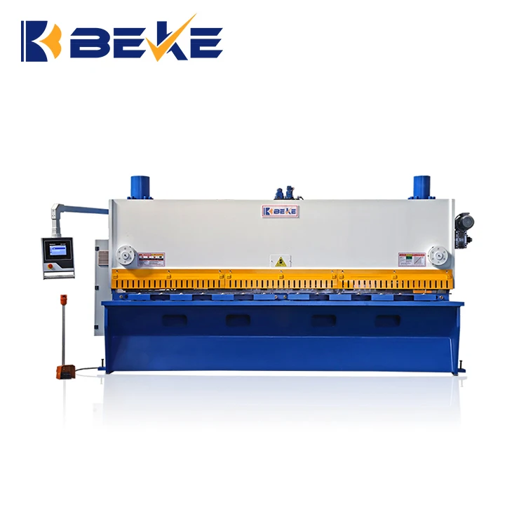 QC12K 6x3200 sheet metal cutting machine CNC hydraulic plate guillotine shearing machine