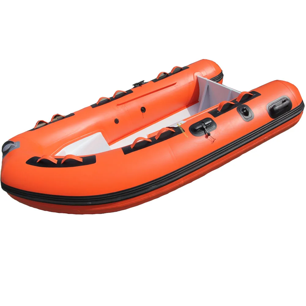 3.6 meters long inflatable rubber boat, 0.9 mm thick brushed air boat, surfing fishing rafting