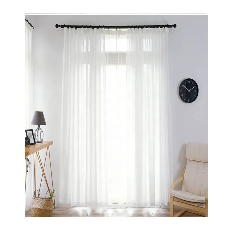 
China factory cheap curtain excellent quality engineering yarn curtain 