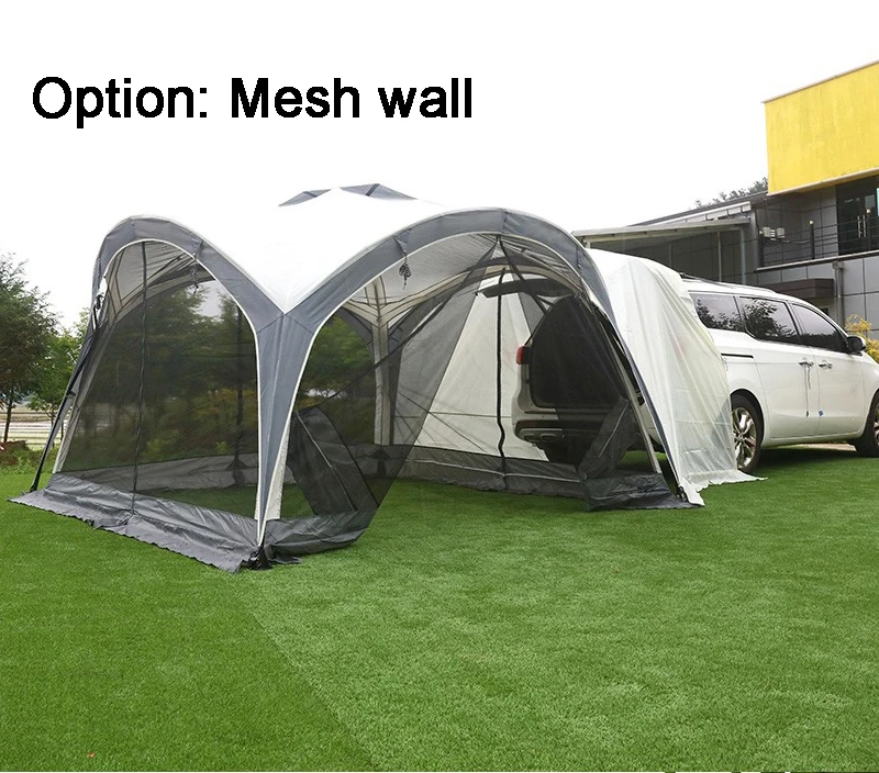 Car tail tarp tent family camping shelter canopy tent
