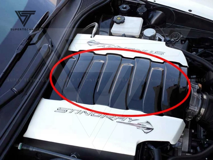 Крышка двигателя из углеродного волокна для Chevrolet Corvet C7