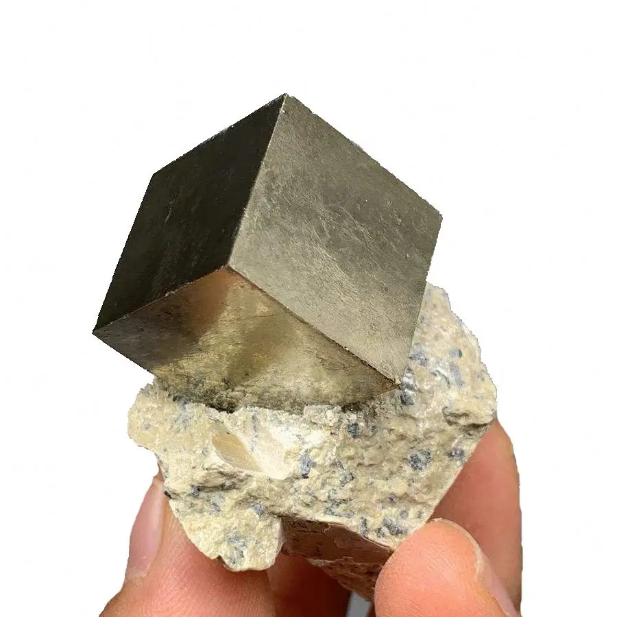 Wholesale High Quality Natural raw pyrite mineral specimen chalcopyrite ore pyrite cube stone for decoration