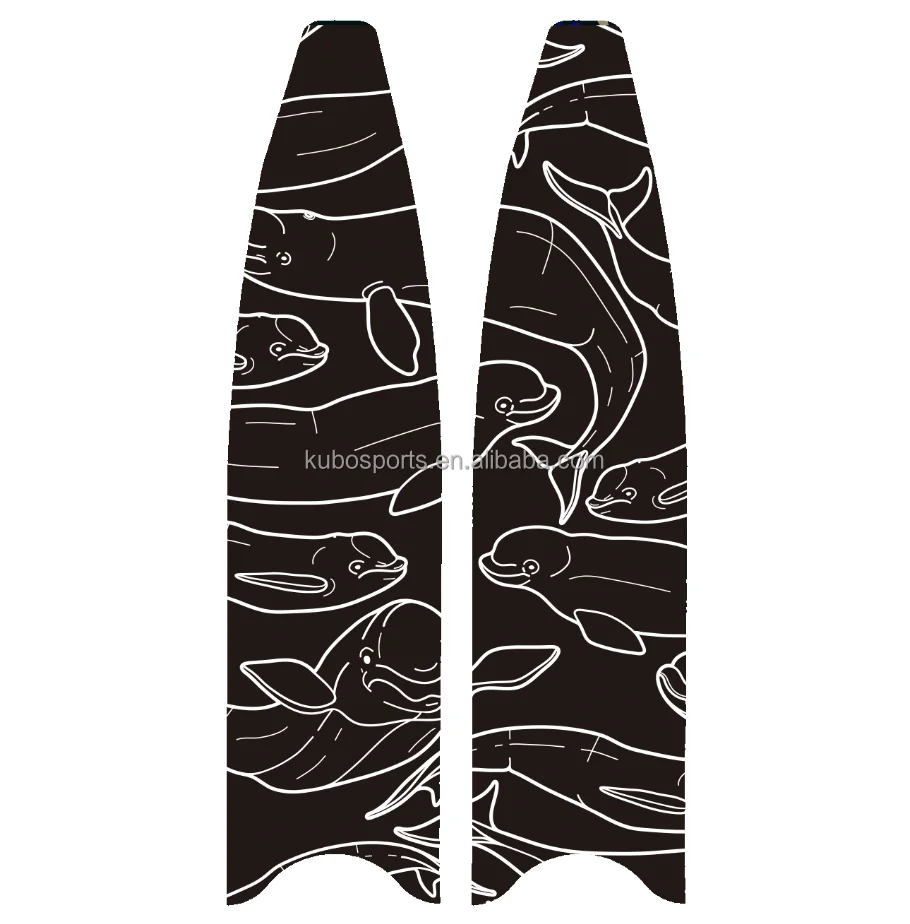 Kubo carbon blade scuba fins foot pocket snorkeling diving flippers swimming spearfishing equipment diving fins