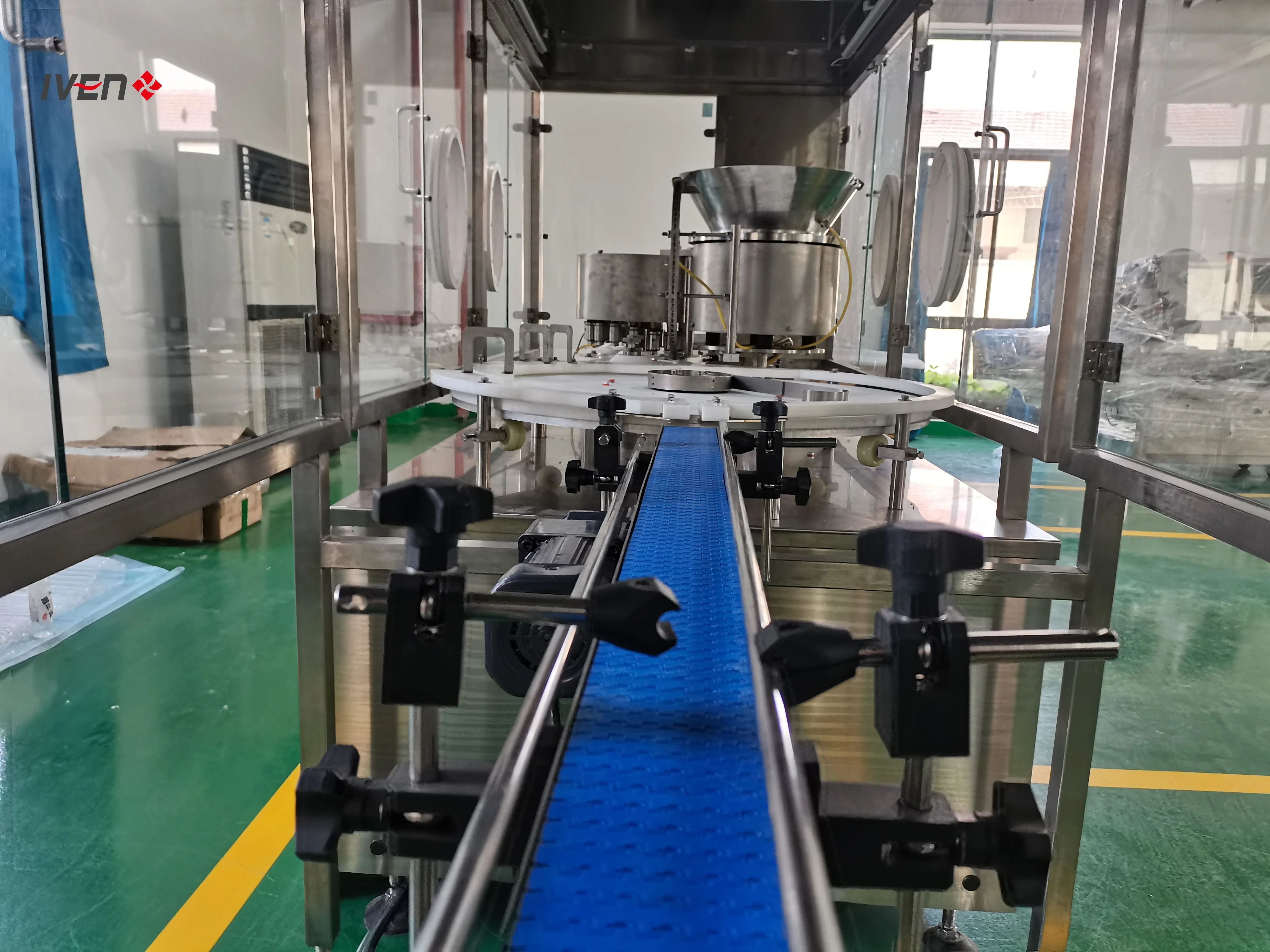 Vial Production Line Liquid/Powder Vial Filling Stoppering And Closing System
