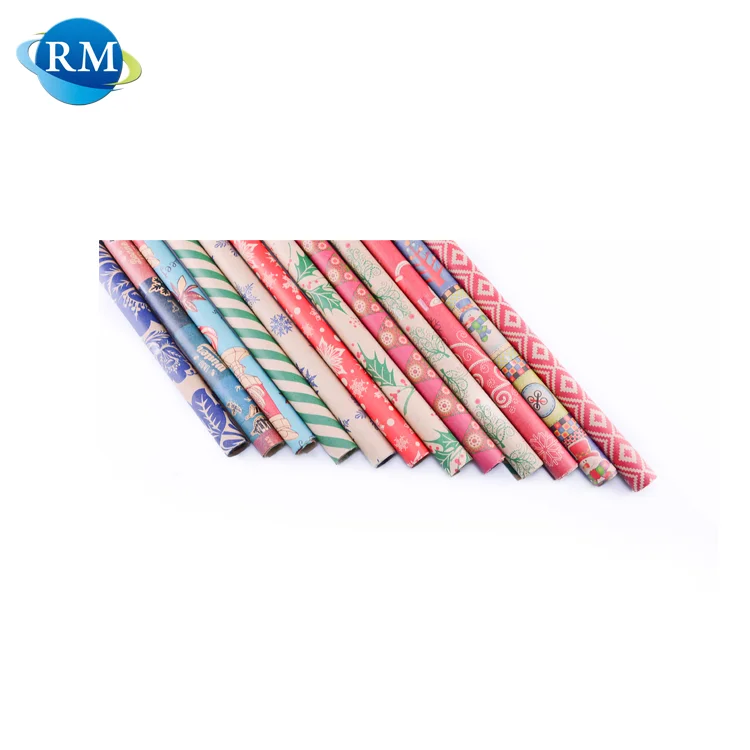 Custom Printed Wrapping Paper Roll, Gift flower Wrapping Paper bouquets Manufacturer