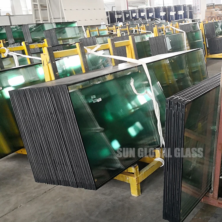 4mm 5mm 6mm glass thick 9mm 12mm 15mm air spacer toughened Insulated glass building double glazed low e glass panels price