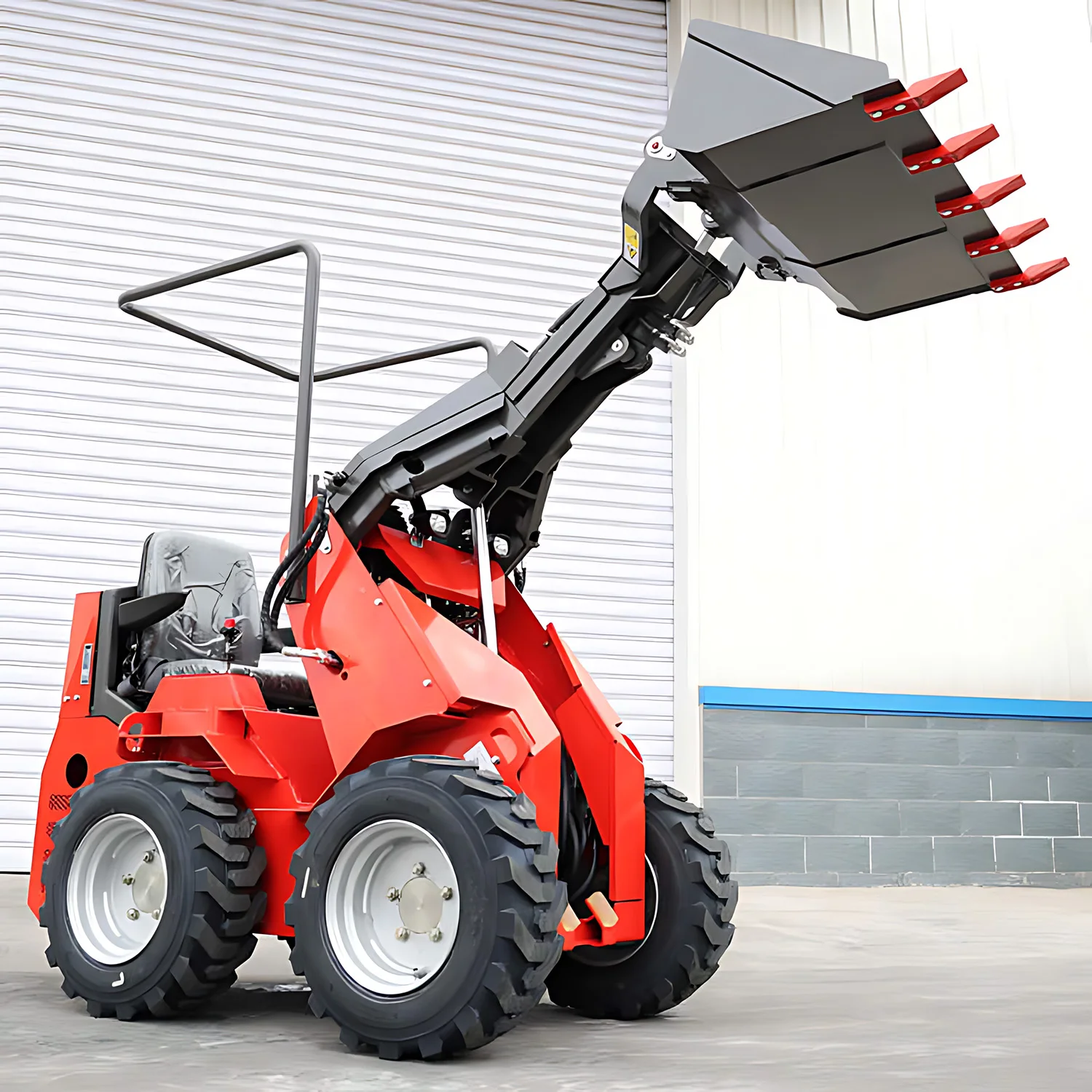 FREE SHIPPING Cheap New Small Mini Small garden loader track mini skid steer loader