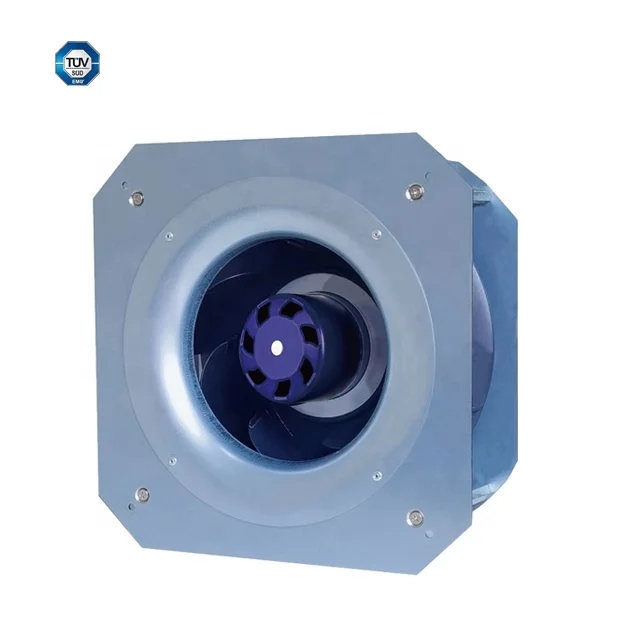 Latest Design Competitive Price 270*270*118mm Ec/ac Backward Curved Centrifugal Fans With Plug