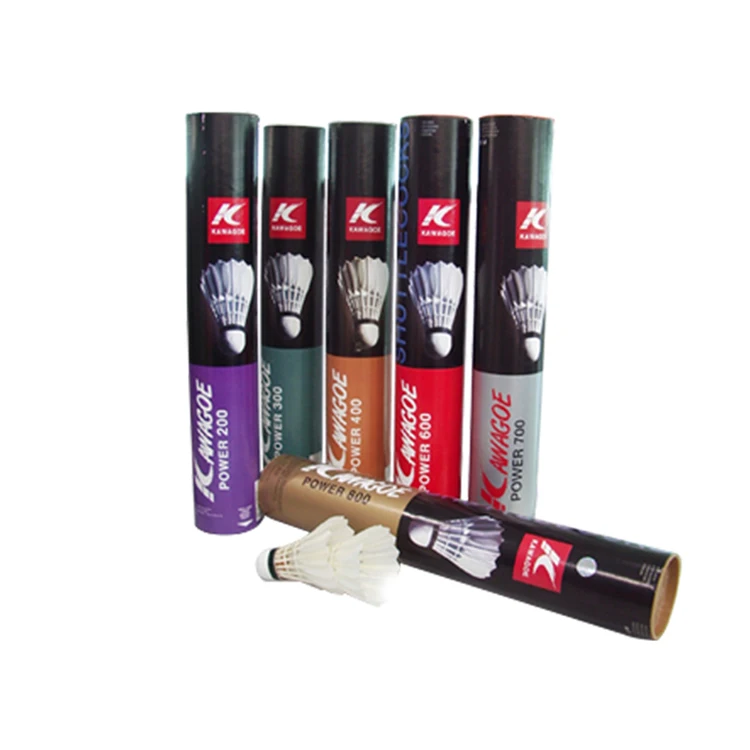 Top Quality White Goose Feathers Shuttles Badminton Shuttlecock