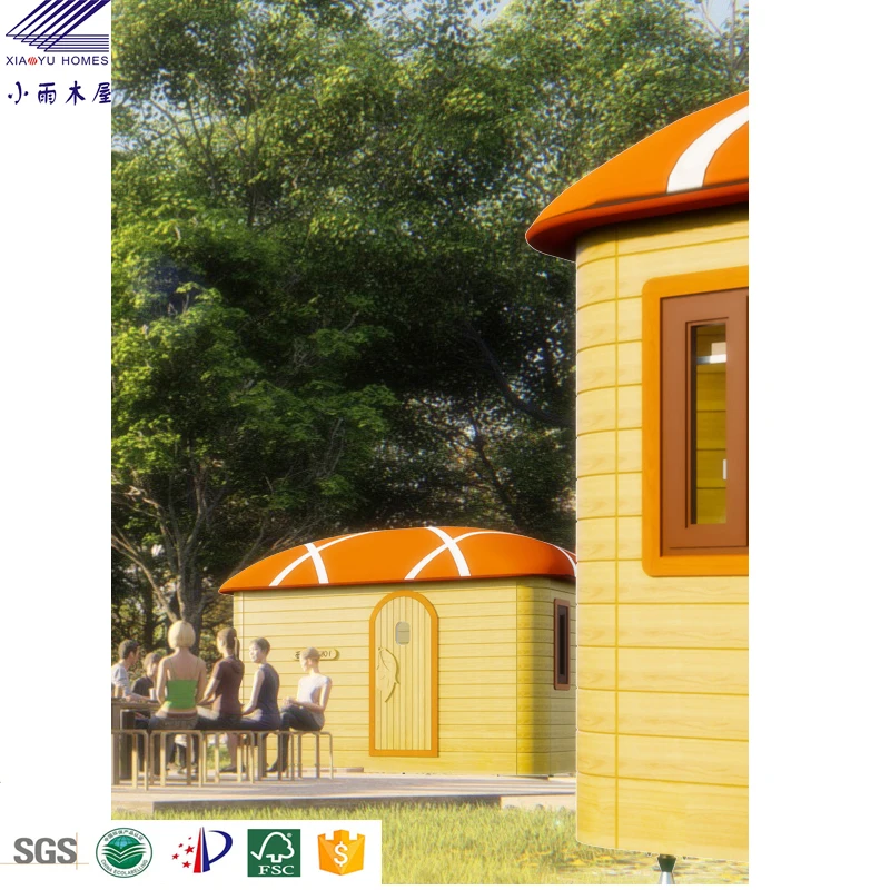 Портативные здания на месте установка набор верхней коробки вилла Открытый Gre en Casa