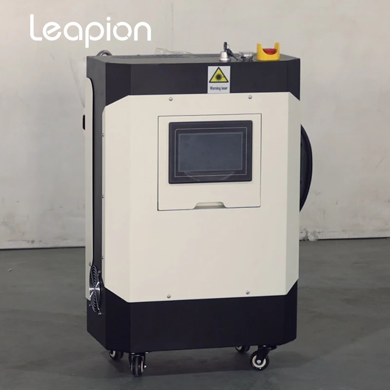 Energy SavIng Mini Luggage Pulse Fiber Laser Rust Paint Remover Cleaner100W 200W 300W Portable Laser Cleaning Machine