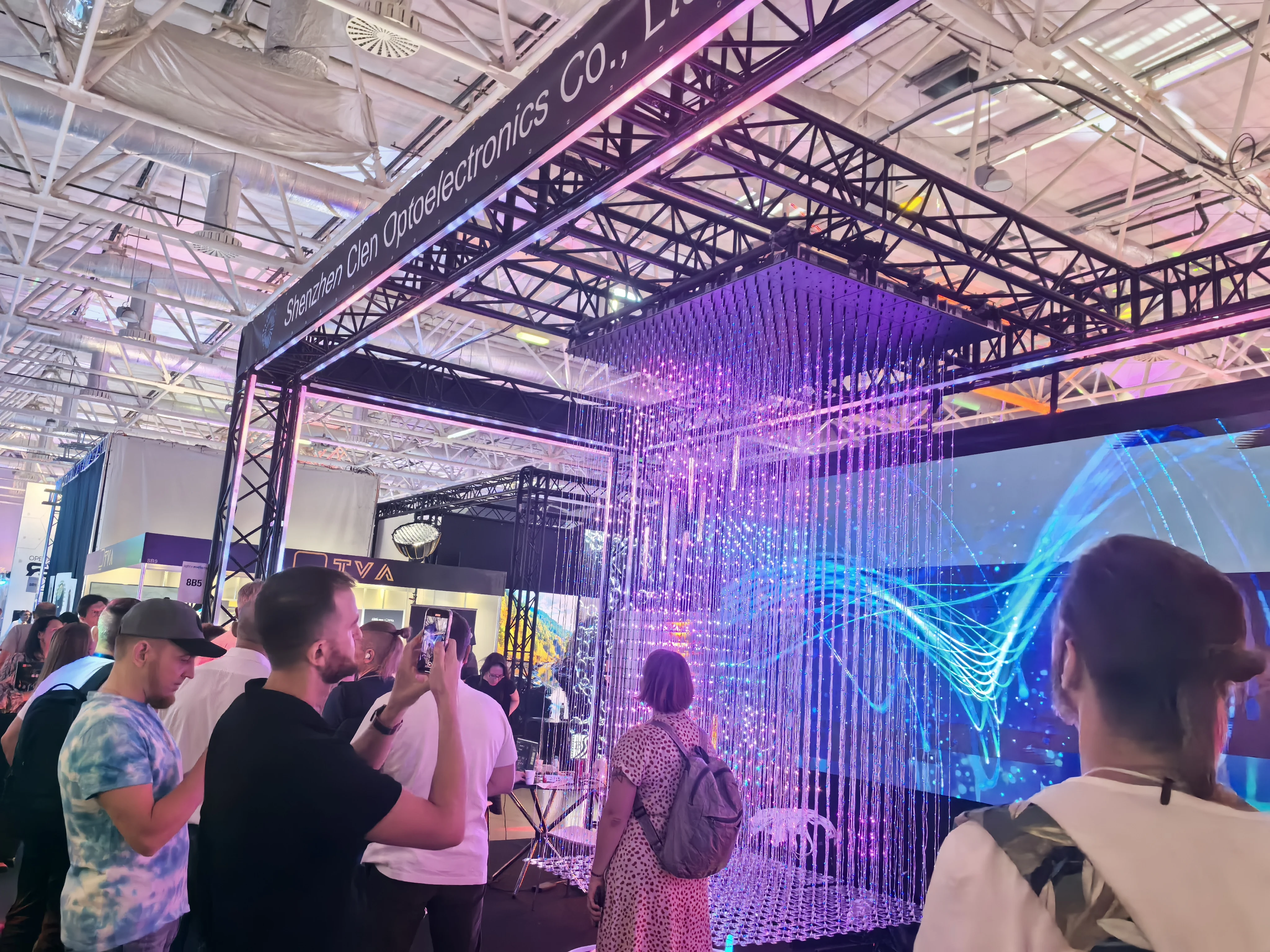 3D led Matrix rgb lights pixel lighting for 3D interactive effect for stage light show party nightclub events