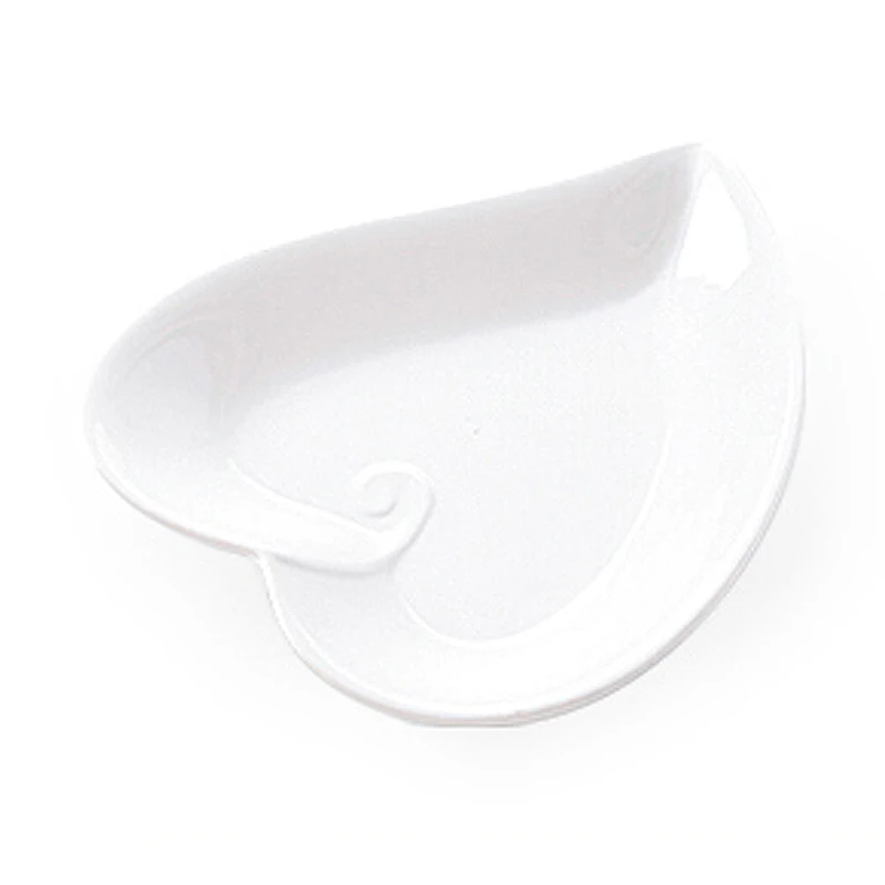 8inch Melamine dinner plates sets custom made restaurant heart shaped plates dish salad plates for hotel with logo