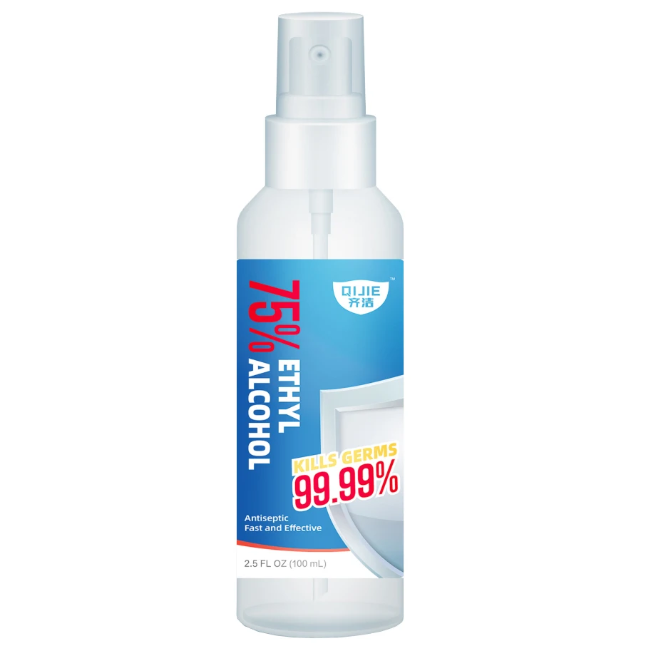 
75% Ethanol disinfectant 100ml alcohol spary 