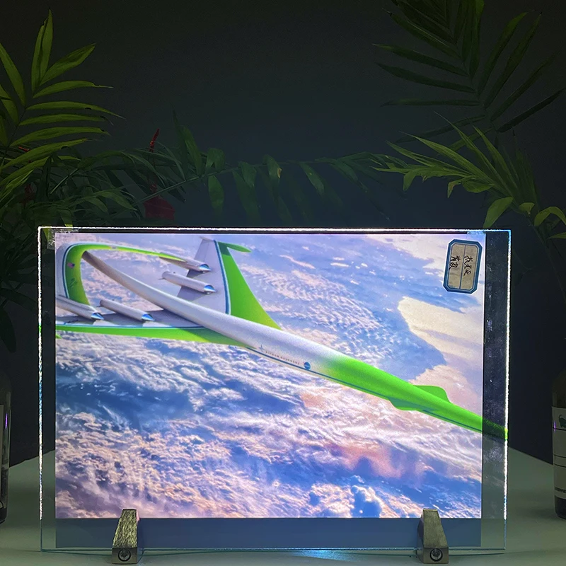 Grey Anti-light 3D Transparent Projection Self-adhesive Holographic Rear Projection Film