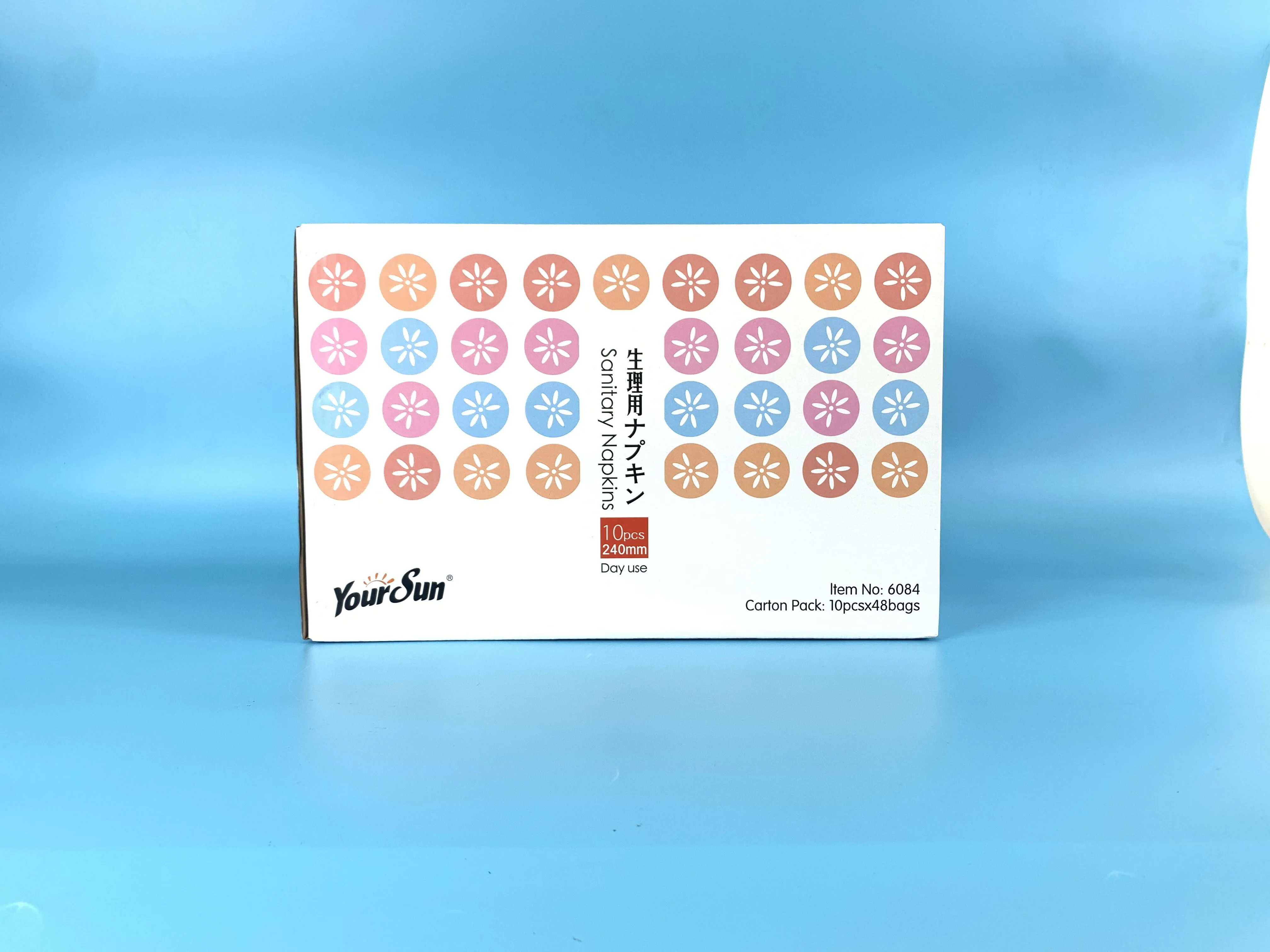 Wholesale lady daily pad Japan quality women cotton sanitary napkins pad with OEM Service