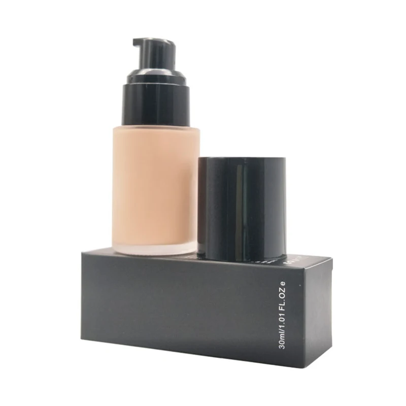 Custom your own brand makeup foundation long lasting full coverage foundation for dark skin