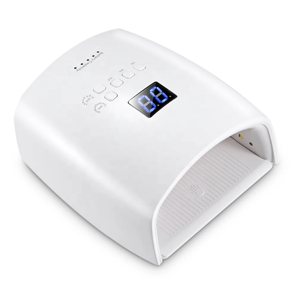 
New S10 48W 30 LEDs Upgraded Rechargeable UV Nail Lamp Wireless Nail Art Gel Cordless Gelpolish Dryer Gel Nail Polish LED Lamp 