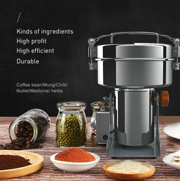  Электрическая мельница шлифовальные Machine1500g специй машины коммерческих еда