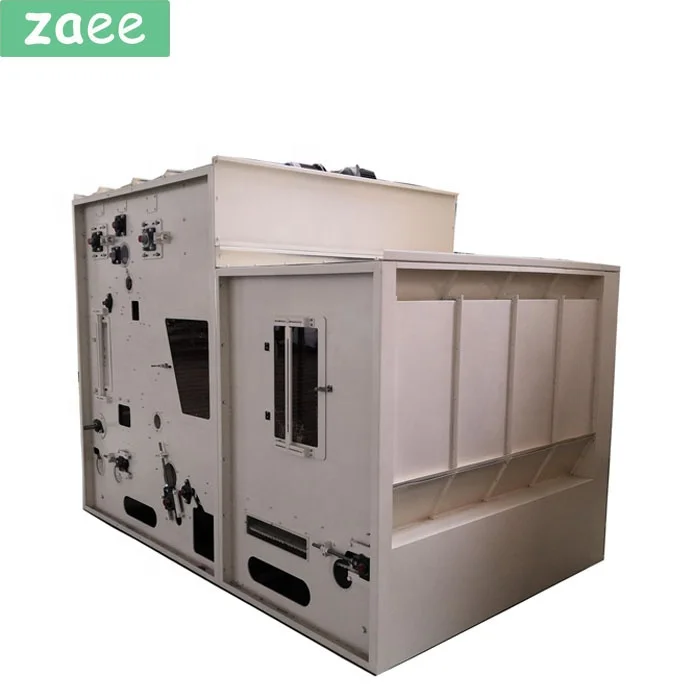 Hopper and feeder nonwoven fabric machine