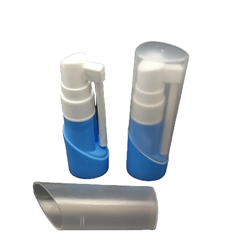 HDPE Empty White Oral Nasal Throat Mist Spray Bottle for Pharmaceutical Packaging