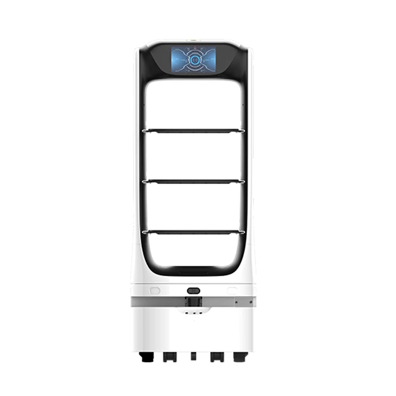  Artificial Intelligence Autonomous Navigation Service Robot is Used for Hotel Restaurant Bar