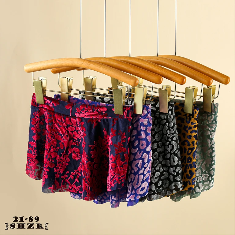 Hot Sales New Arrivals Fabric Burn Out Low MOQ Floral Design Dance Training Performance Ballet Mini Skirts