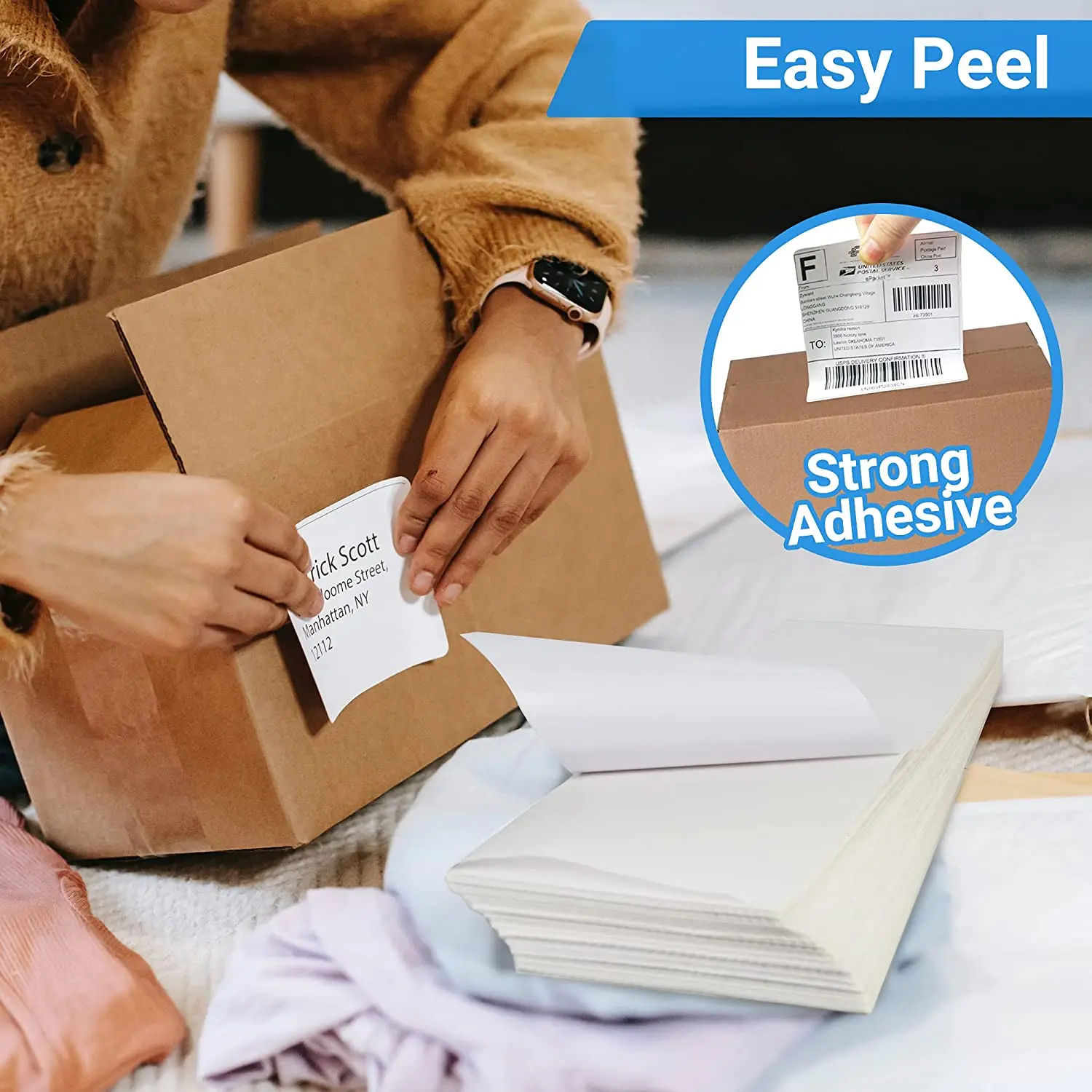 High Quality Self Adhesive Thermal Paper Rolls Copper coated Paper Label