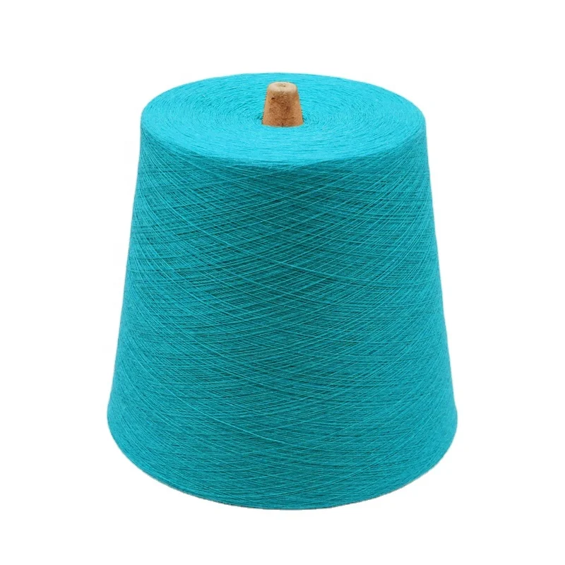 Recycle Regenerated 65%Cotton 35% Polyester Blended Yarn For T-shirt And Socks