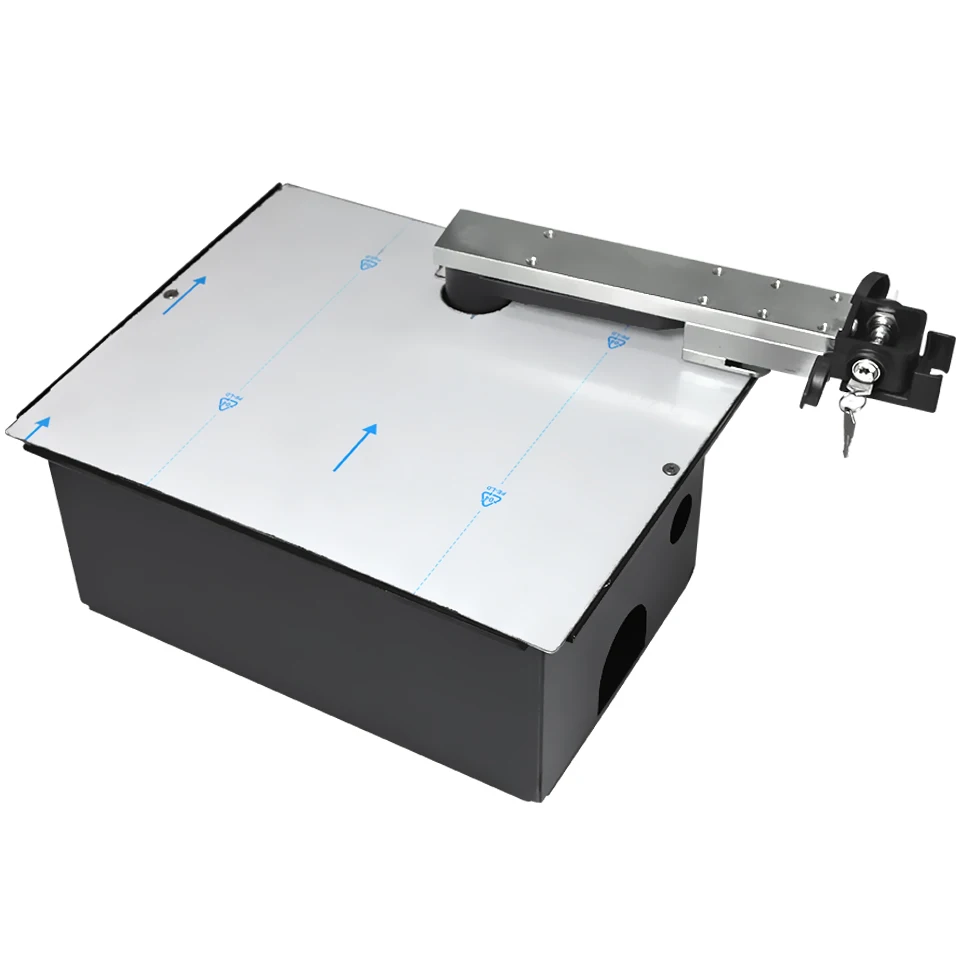 FORESEE F-730 Heavy Underground Swing Door Opener High Tensile Force Single Arm Automatic Swing Gate Motor