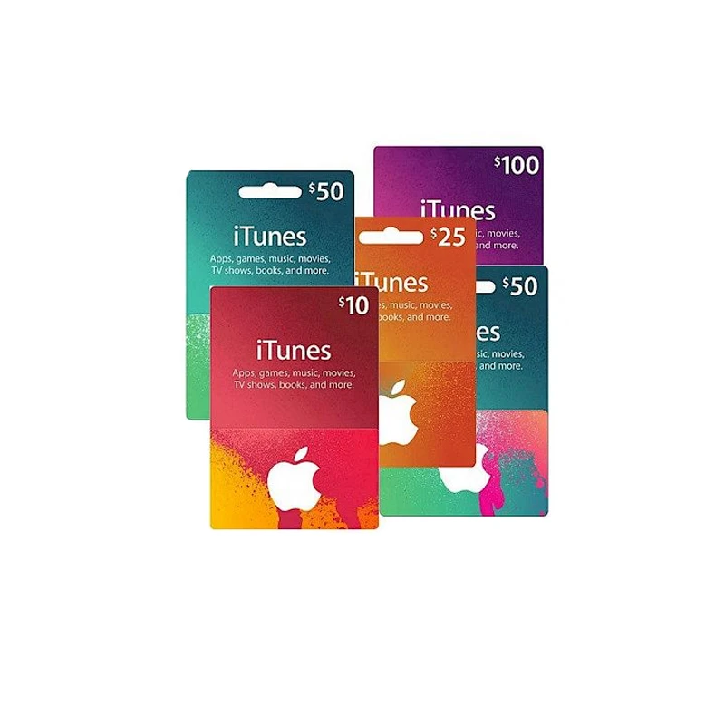 Подарочная карта iTunes 100 долларов США для всех продуктов Apple включая приложения игры музыку фильмы