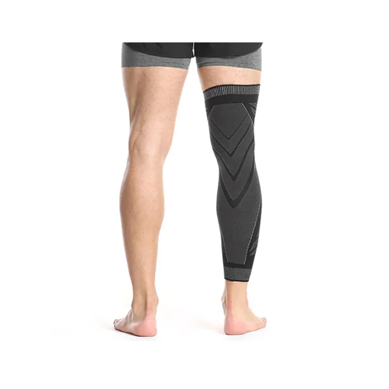 China Supplier Joint Pad Tendon Strap Support Long Knee Brace Calf Sleeves