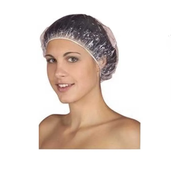 LDPE waterproof colorful shower and beauty