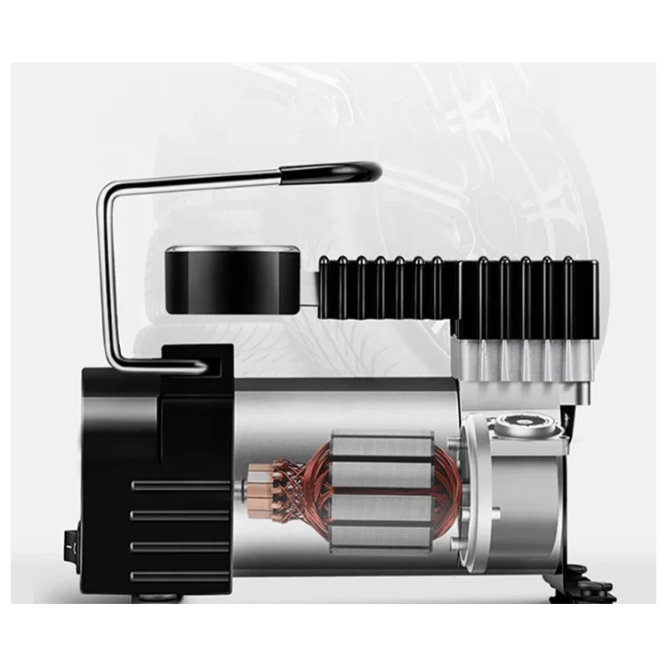 12v Mini Pump Portable  Air Compressor Tyre Pump  Mini Car tire inflator 19mm cylinder 30mm cylinder