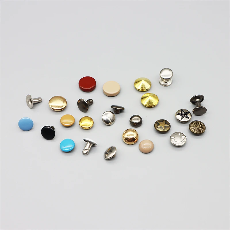 Durable and Stylish Metal Iron Rivets for Garments round Fasteners for Jeans and Shoes