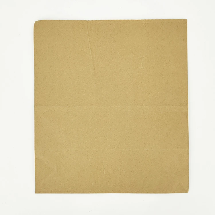 Wholesale disposable takeaway brown kraft paper bag with your own logo for coffee drinks