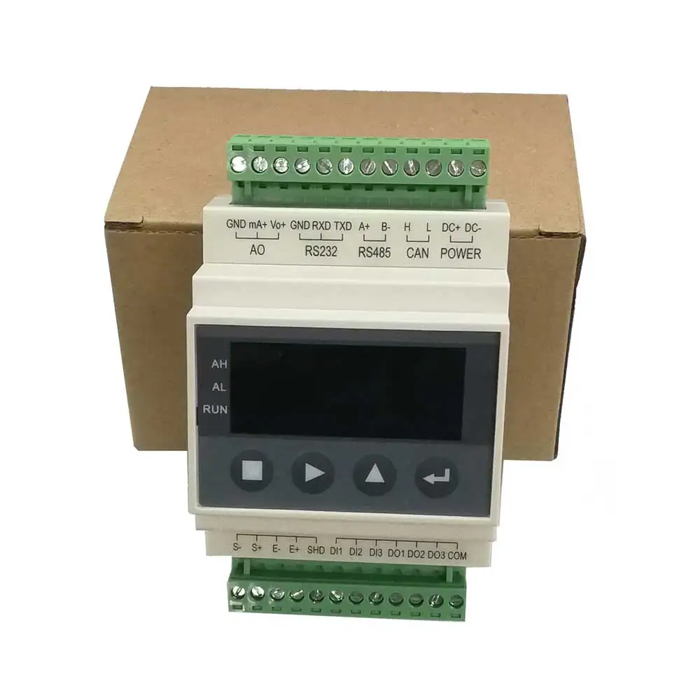 LED Digital Weight Indicator, Guide Rail Type Weighing/Force Measuring Control Module With CAN