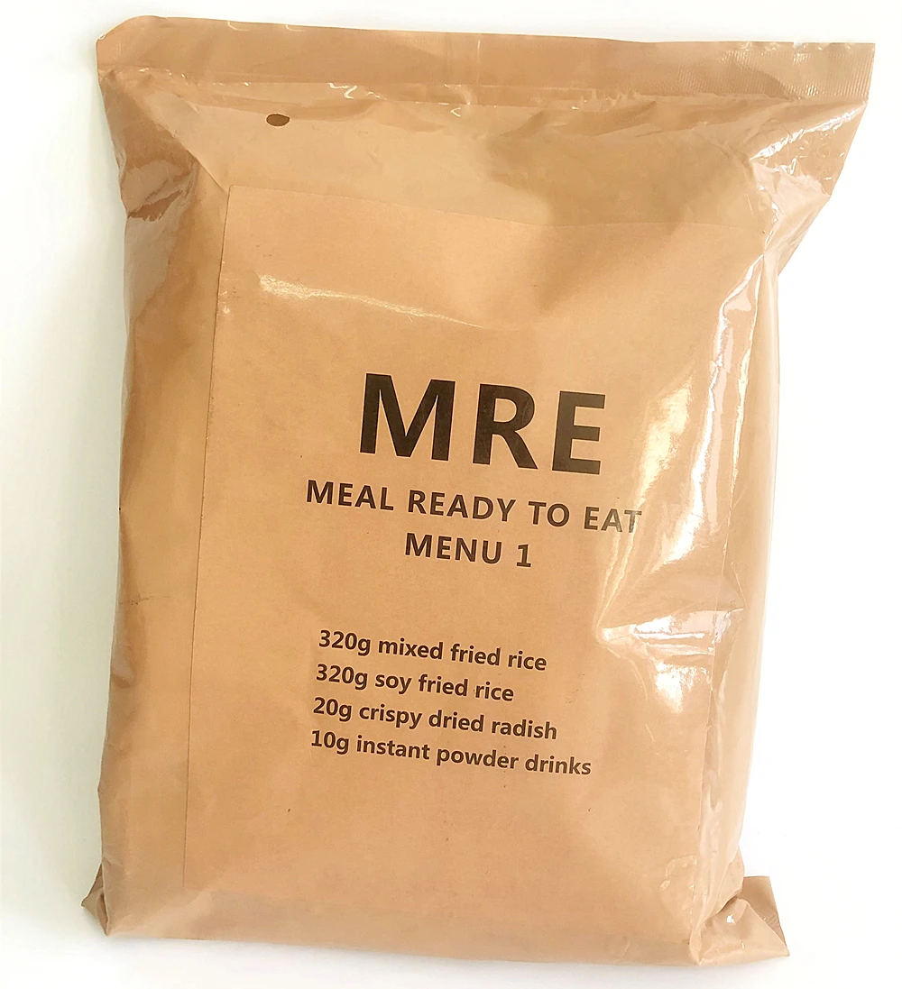 MRE Portable mixed fried rice combat food mre ration food(MENU1)