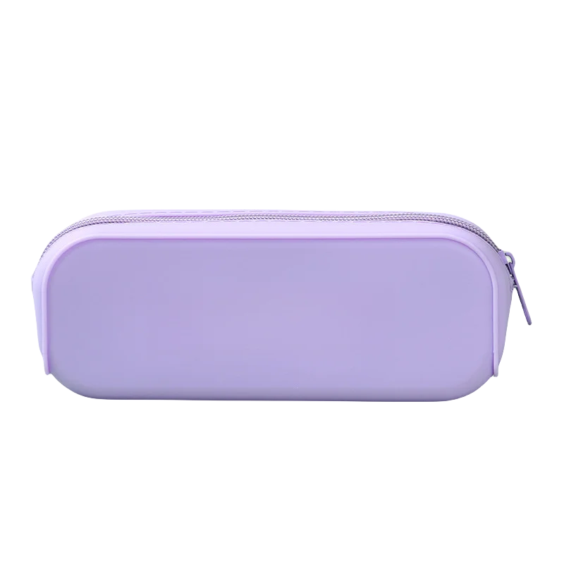 BEYOND Custom Logo School Silicone Pencil Bag Waterproof Stationery Storage Pencil Case for Students and Adults