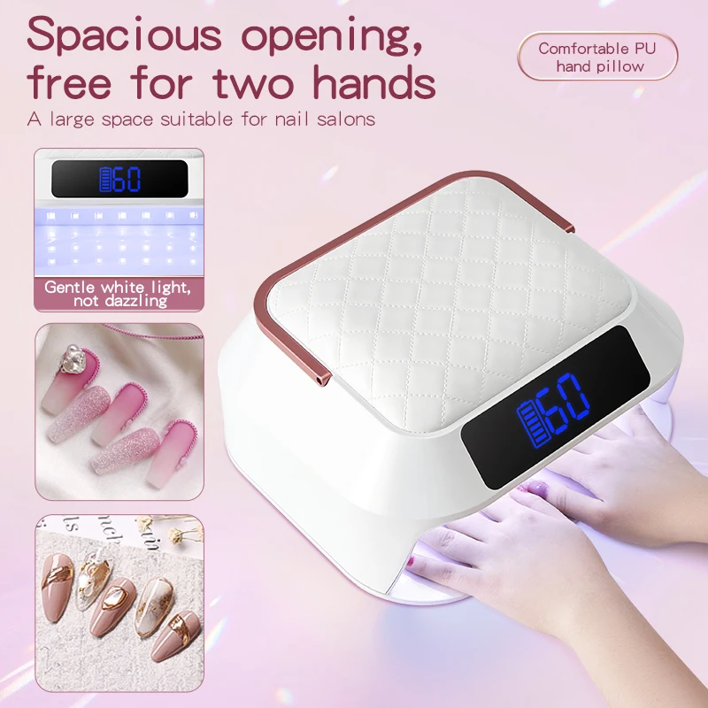 new product golden supplier personalized reasonable price rechargeable nail led uv lamp for nail dryer professional salon