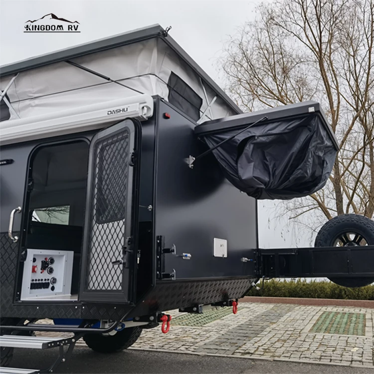 Custom Caravan Motorhome Off Road Travel Camping Rvs Australian Trailers with Kitchen