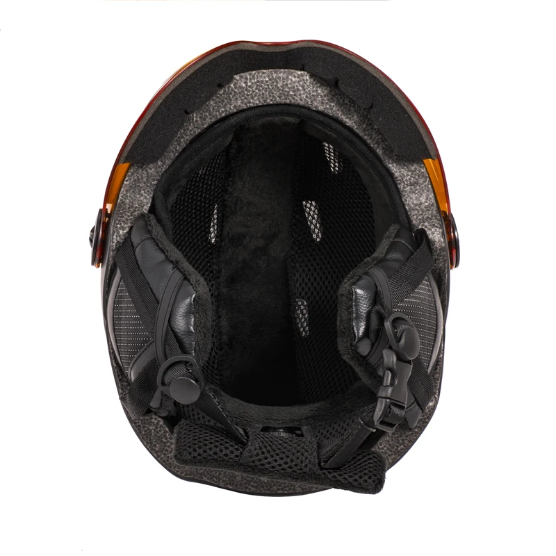 Custom Design In Mold Snow Board Helmet Ski Helmet With Visor